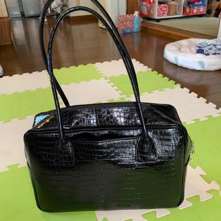 美品‼️本革ツヤツヤトートバッグ(トートバッグ)