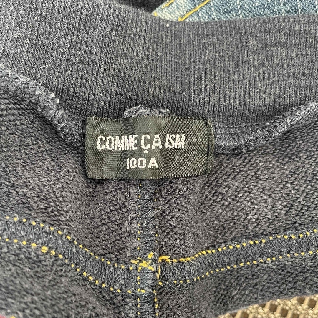 COMME CA ISM(コムサイズム)の【100】コムサイズム　デニム　ハーフパンツ キッズ/ベビー/マタニティのキッズ服男の子用(90cm~)(パンツ/スパッツ)の商品写真