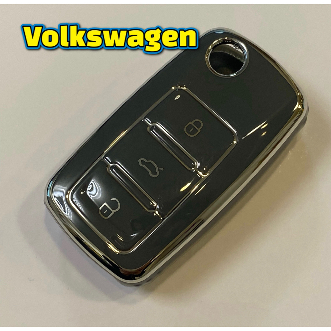 Volkswagen(フォルクスワーゲン)のワーゲン　TPU スマートキーケース 自動車/バイクの自動車(車内アクセサリ)の商品写真