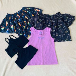 ジェニィ(JENNI)の【130】JENNI トップス　インナーキャミソール　セット　まとめ売り　計5点(Tシャツ/カットソー)