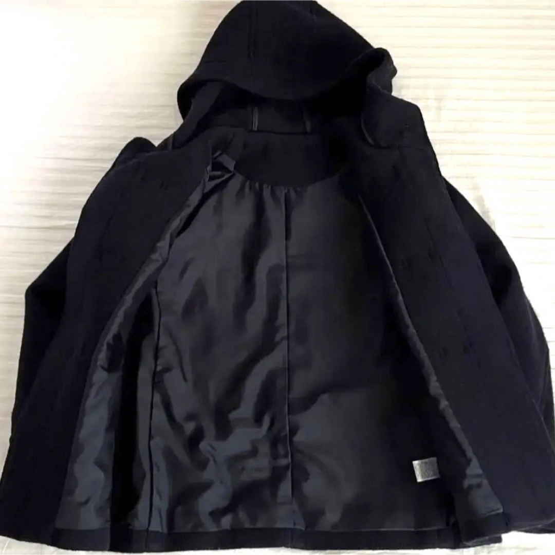 GU - GU ウールブレンドショートダッフルコート ネイビー Sの通販 by