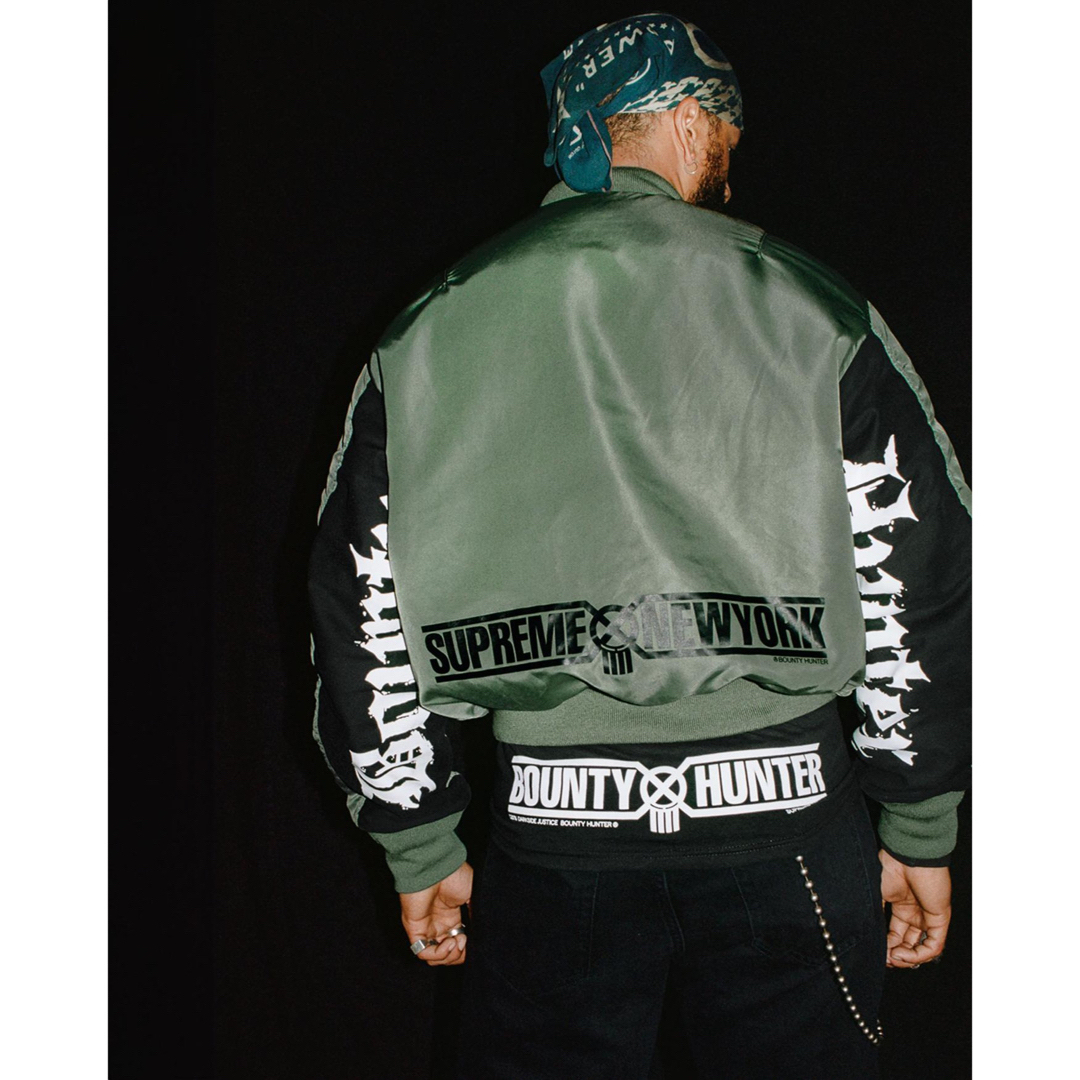 Supreme(シュプリーム)の本日まで Supreme Bounty Hunter MA-1 XL 新品 最安 メンズのジャケット/アウター(フライトジャケット)の商品写真