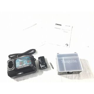 ☆未使用品☆makita マキタ 7.2V 充電式ペンインパクトドライバー TD022DSHX 青/ブルー バッテリー2個(1.5Ah) 充電器 ケース付 79897