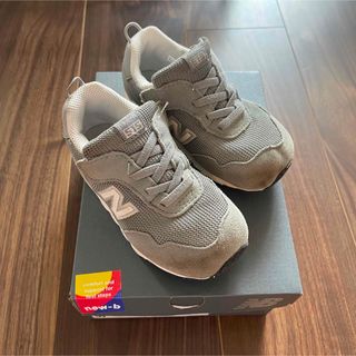 ニューバランス(New Balance)のNew Balance  スニーカー 515  15cm グレー 箱付き(スニーカー)