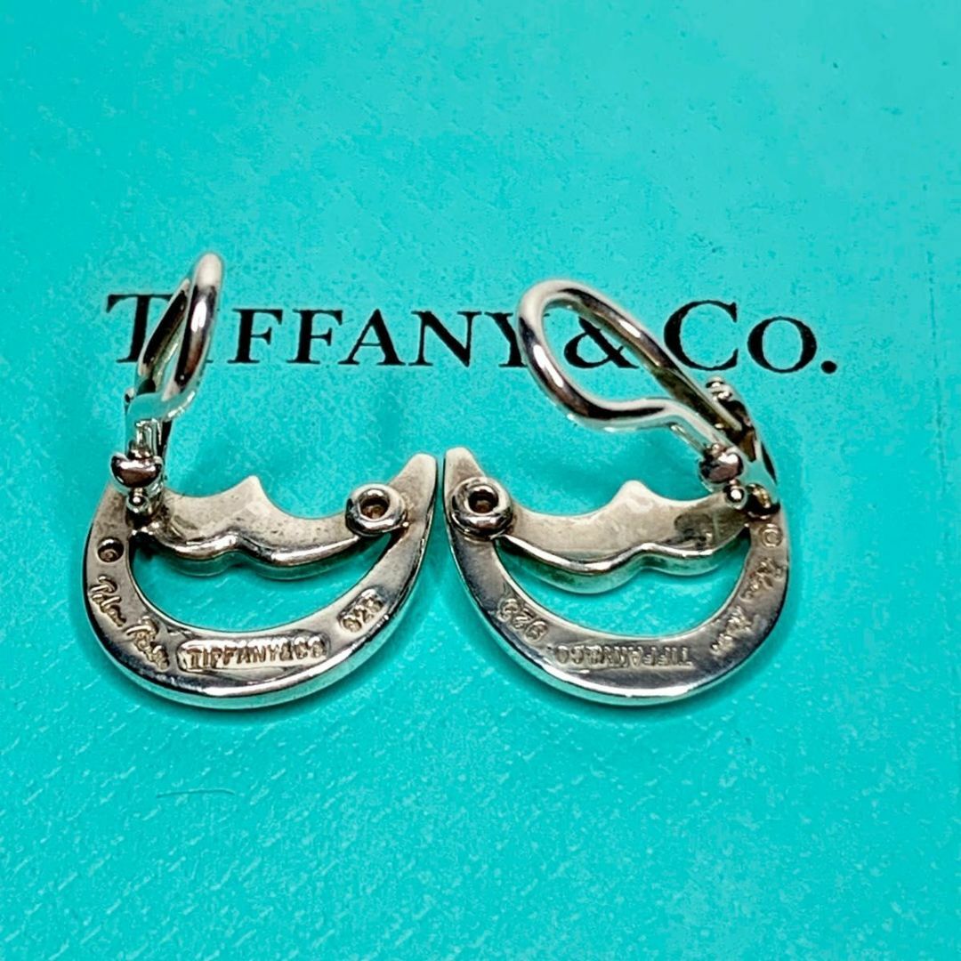 Tiffany & Co.(ティファニー)のTIFFANY&Co. ティファニー 三日月 ムーン イヤリング シルバー925 レディースのアクセサリー(イヤリング)の商品写真