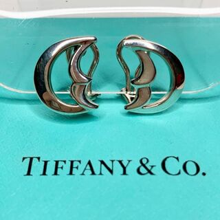 ティファニー(Tiffany & Co.)のTIFFANY&Co. ティファニー 三日月 ムーン イヤリング シルバー925(イヤリング)