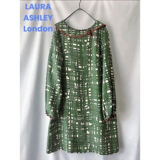 ローラアシュレイ(LAURA ASHLEY)のローラアシュレイ LAURA ASHLEY London ワンピース ①(ひざ丈ワンピース)