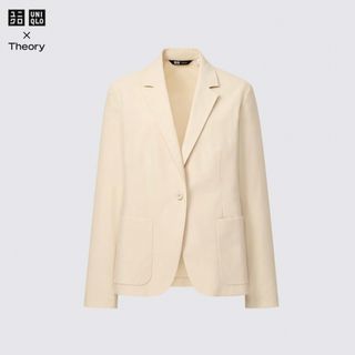 ユニクロ(UNIQLO)のユニクロ　セオリー　感動ジャケット　コットンライク(テーラードジャケット)