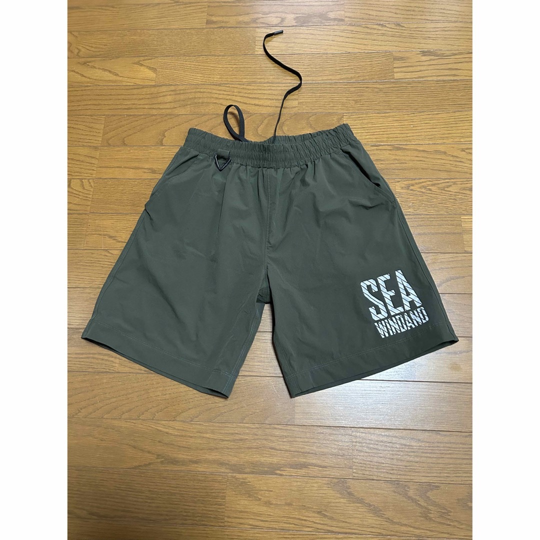 wind and sea MILITARY ショートパンツ オリーブ-