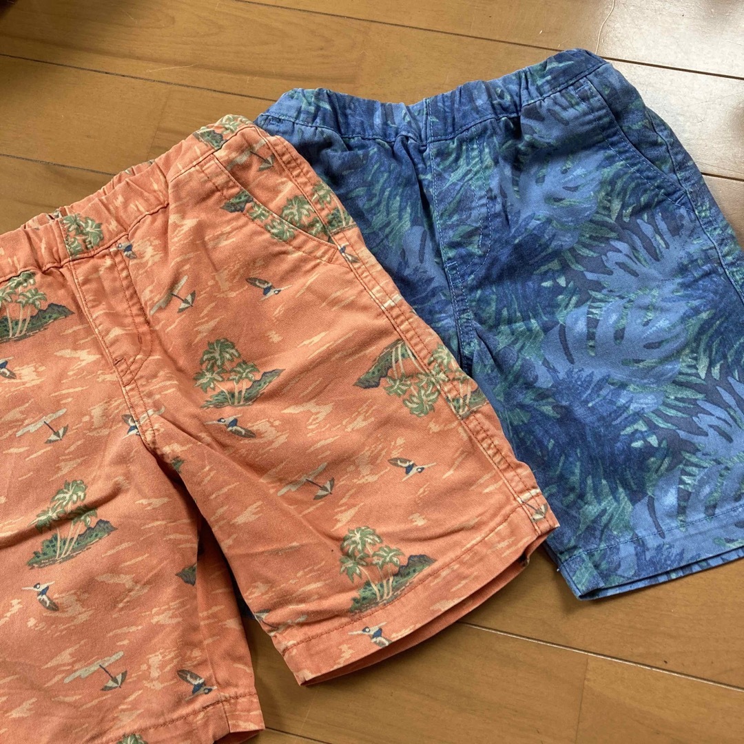 UNIQLO(ユニクロ)の110cm UNIQLO ハーフパンツセット キッズ/ベビー/マタニティのキッズ服男の子用(90cm~)(パンツ/スパッツ)の商品写真