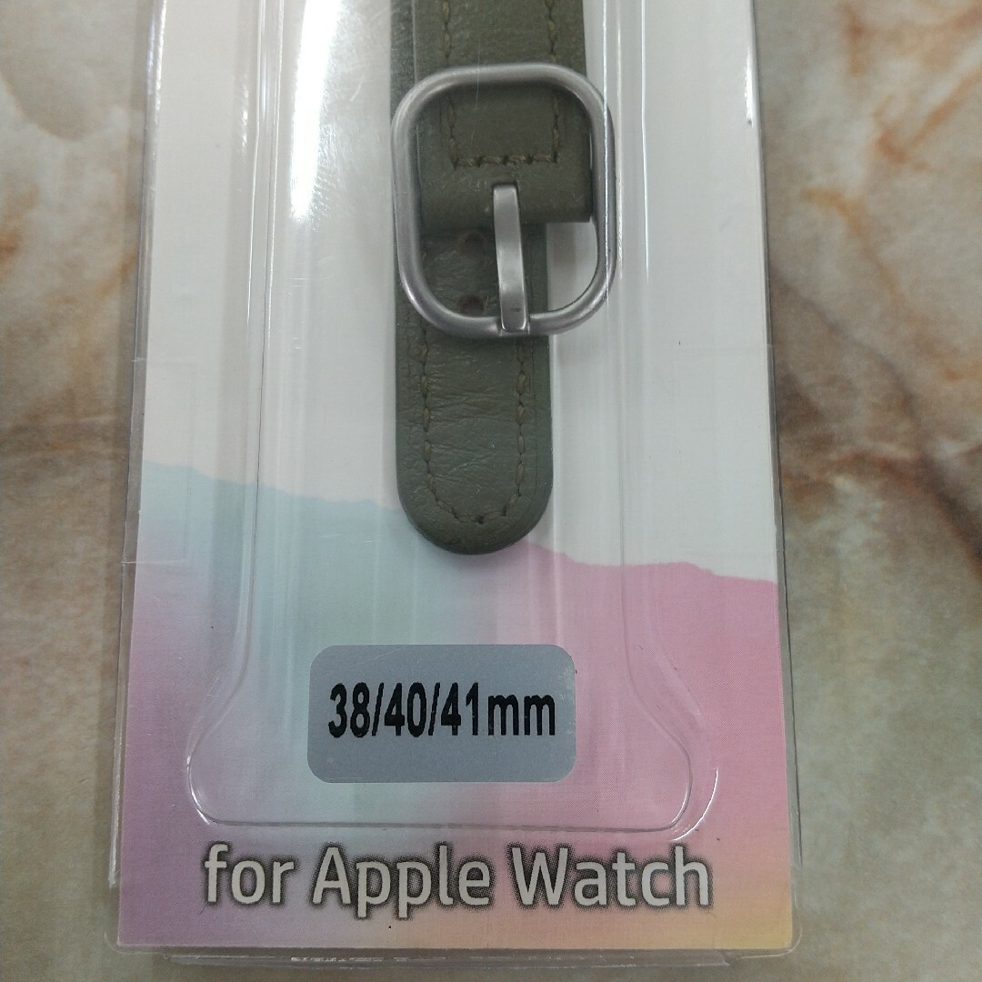 ブルー  (グリーン色)アップルウォッチバンド ラバーベルト メンズの時計(ラバーベルト)の商品写真