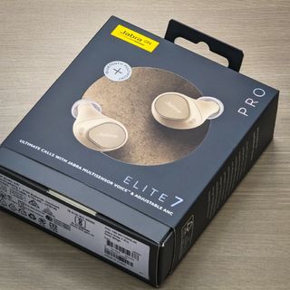 Jabra 完全ワイヤレスイヤフォン Elite 7 Pro ゴールドベージュ(ヘッドフォン/イヤフォン)