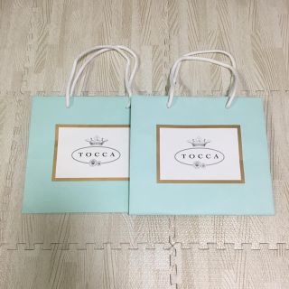 トッカ(TOCCA)のバラ売り可！TOCCA♡ショッパー2枚(ショップ袋)