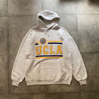 ジャージーズ(JERZEES)の90s ジャージーズ カレッジロゴパーカー/フーディー USA製 UCLA (パーカー)