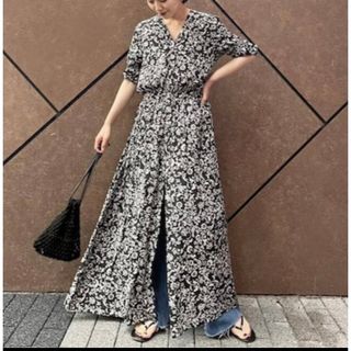 プラージュ(Plage)のplage⭐️rustic flower gather dress(ロングワンピース/マキシワンピース)