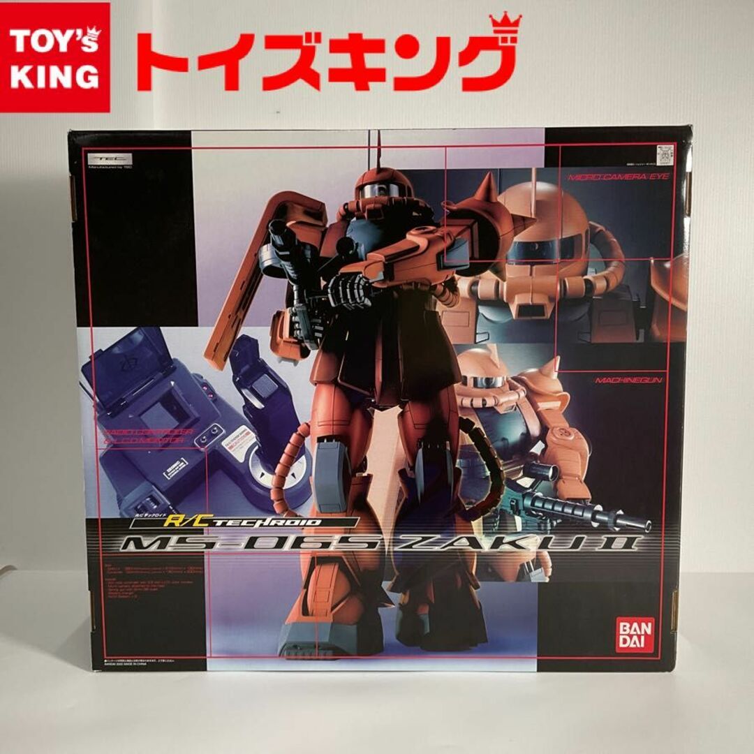 BANDAI/バンダイ RC テックロイド 機動戦士ガンダム MS-06S シャア専用 ZAKU ?/ザク 2 ラジコン 色彩済み半完成組み立てキット | フリマアプリ ラクマ BANDAI/バンダイ RC テックロイド 機動戦士ガンダム MS-06S シャア専用 ZAKU ?/ザク 2 ラジコン 色彩済み半完成組み立てキット | フリマアプリ ラクマ