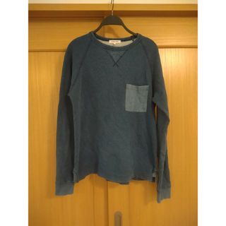 グローバルワーク(GLOBAL WORK)のメンズ GLOBAL WORK 長袖 カットソー Ｍサイズ(Tシャツ/カットソー(七分/長袖))