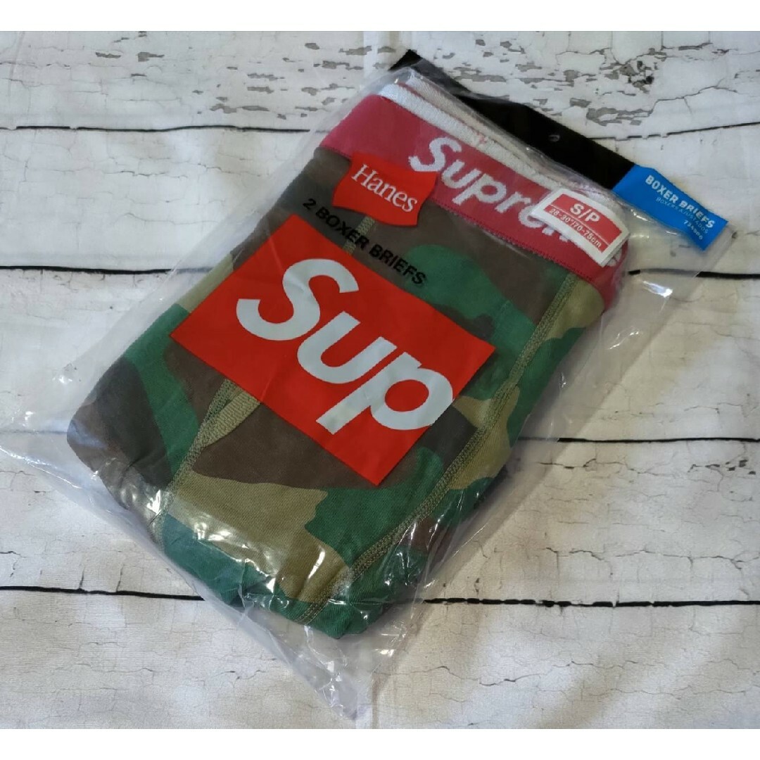 Supreme(シュプリーム)のシュプリーム SUPREME ボクサーパンツ 2枚セット Mサイズ 新品未使用 メンズのアンダーウェア(ボクサーパンツ)の商品写真