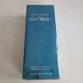 ダビドフ(DAVIDOFF)の新品未開封ダビドフ　クールウォーターオードトワレ75ml(香水(男性用))