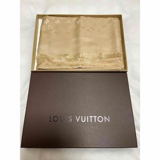 ルイヴィトン(LOUIS VUITTON)のビトンストール大判‼️最終お値下げ‼️箱付き(ストール/パシュミナ)