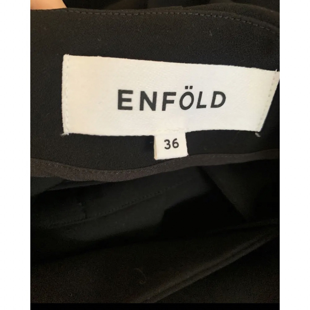 【ENFOLD】ダブルサテンジャンパースカート【36】 2