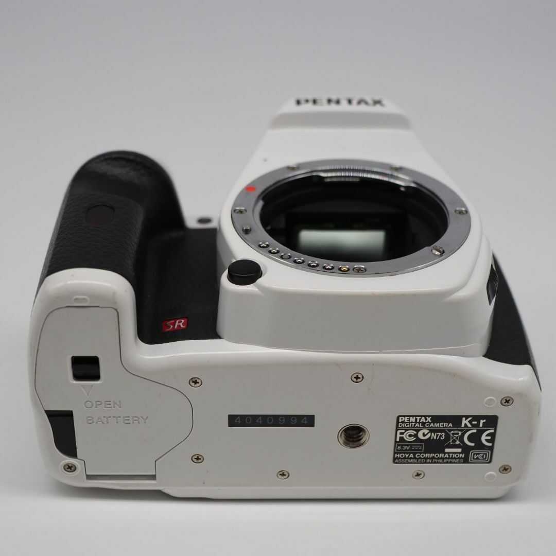 ■14218ショット■ PENTAX K-r ボディ ホワイト ■並品■ 3