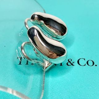 【美品】TIFFANY\u0026Co. ラージ ティアドロップ イヤリング シルバー購入元