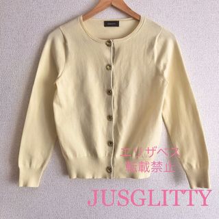 JUSGLITTY - 【今季☆新品】ジャスグリッティー すけゆるカーデ ...