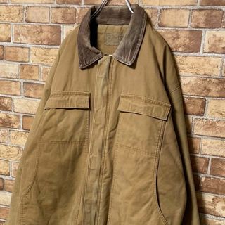 SCHMIDTWORKWEAR　ダックジャケット　ブラウン　ビッグシルエットXL