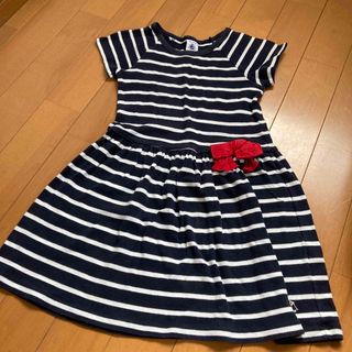 プチバトー(PETIT BATEAU)のプチバトー110cmワンピース(ワンピース)