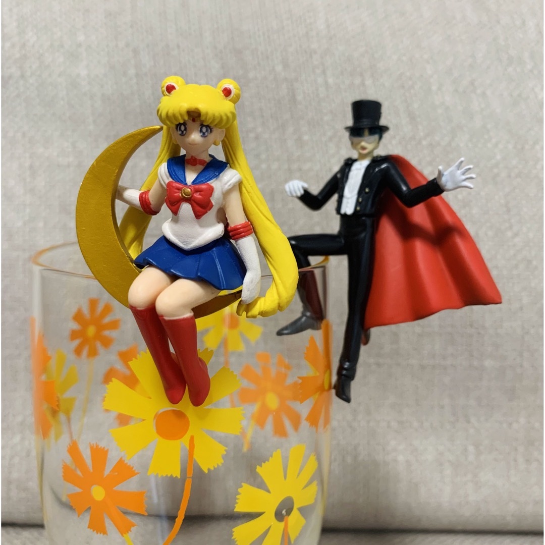 セーラームーン★タキシード仮面★コップのフチ子さん
