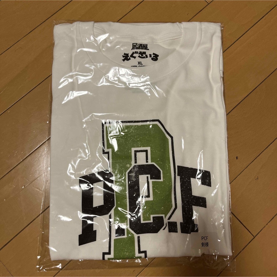 EXILE TRIBE(エグザイル トライブ)の居酒屋えぐざいる カレッジロゴTシャツ PSYCHIC FEVER P.C.F エンタメ/ホビーのタレントグッズ(ミュージシャン)の商品写真