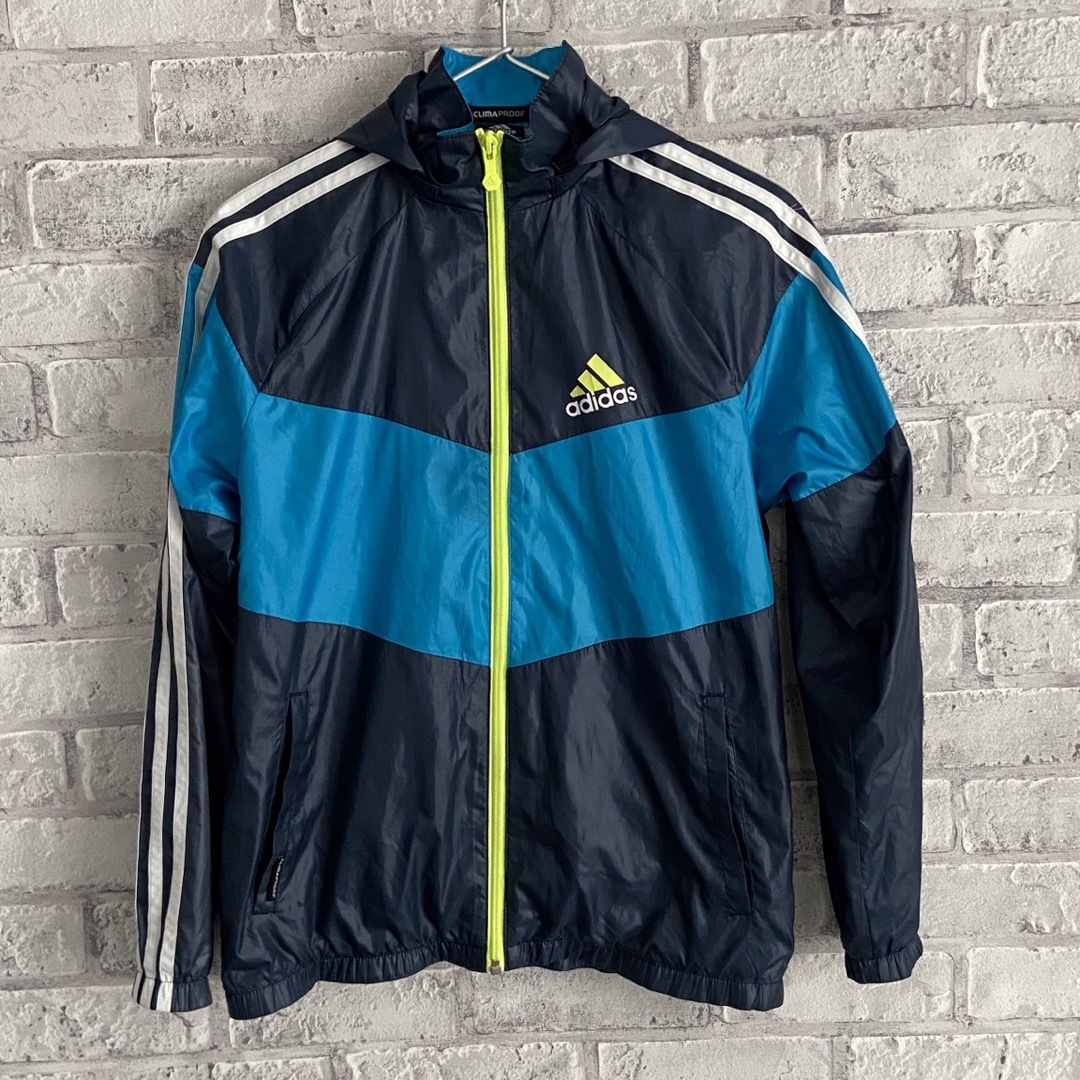 adidas(アディダス)の150㎝　adidas  ウィンドブレーカー キッズ/ベビー/マタニティのキッズ服男の子用(90cm~)(ジャケット/上着)の商品写真