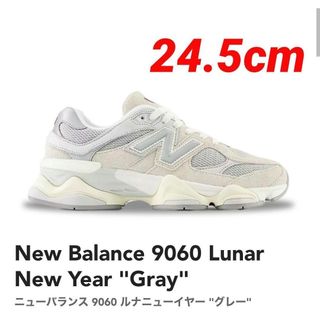 ニューバランス(New Balance)の希少完売❤【新品未使用】ニューバランス U9060LNY 24.5cm GRAY(スニーカー)