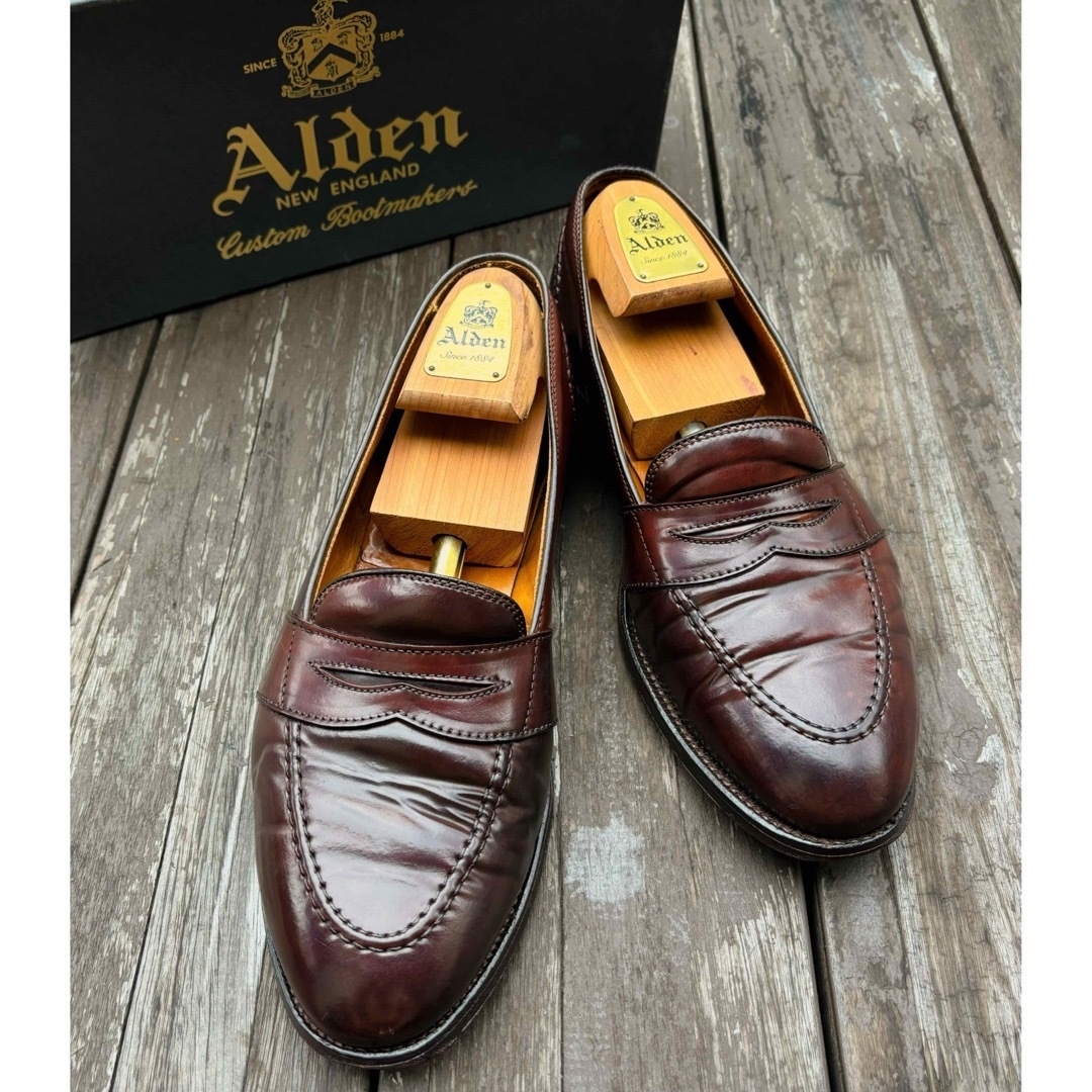 ★オールデン★ペニーローファー/ALDEN/10.5/28.5/コイン/