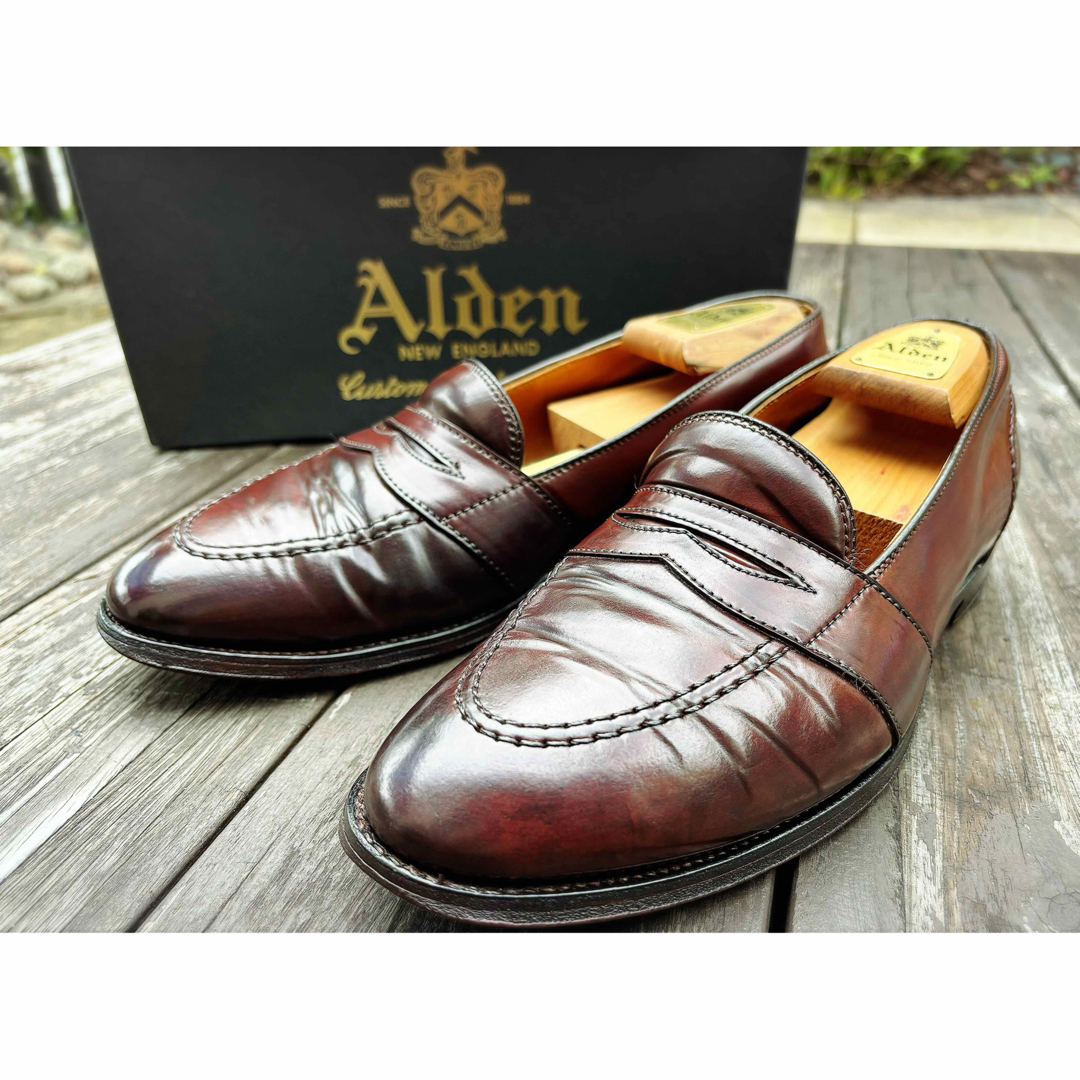 ★オールデン★ペニーローファー/ALDEN/10.5/28.5/コイン/