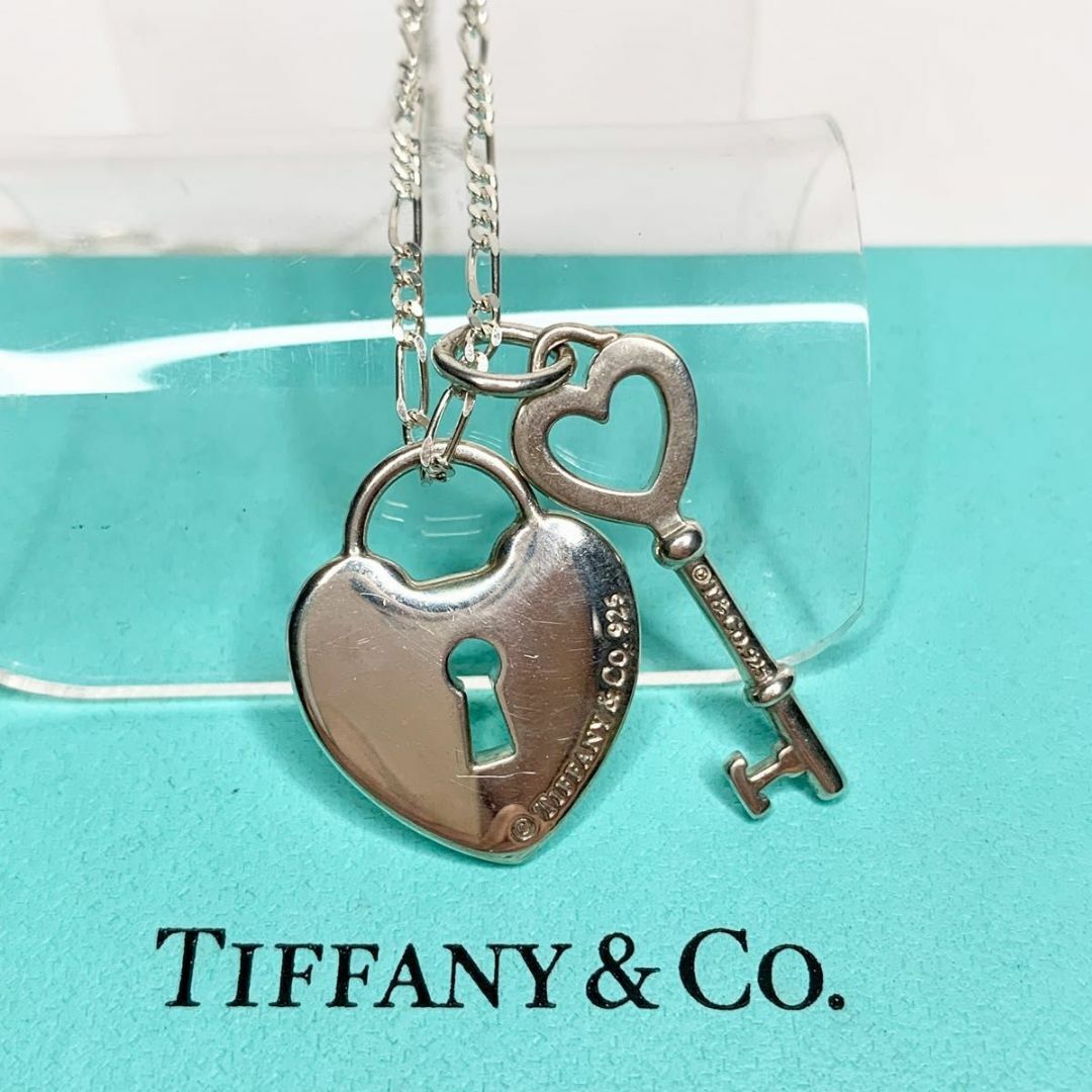 TIFFANY&Co. ティファニー ハートキー キーロック ネックレス