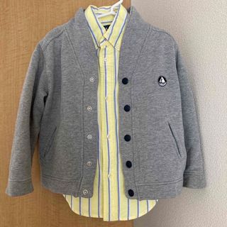 プチバトー(PETIT BATEAU)のプチバトー　ジャケット　トレーナー　110(その他)