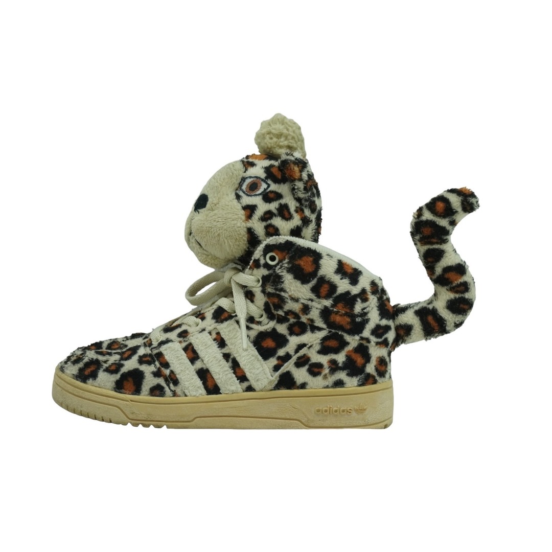 adidas アディダス JEREMY SCOTT ジェレミースコット スニーカー JS LEOPARD I レオパード柄 14CM V24578 美品  55255