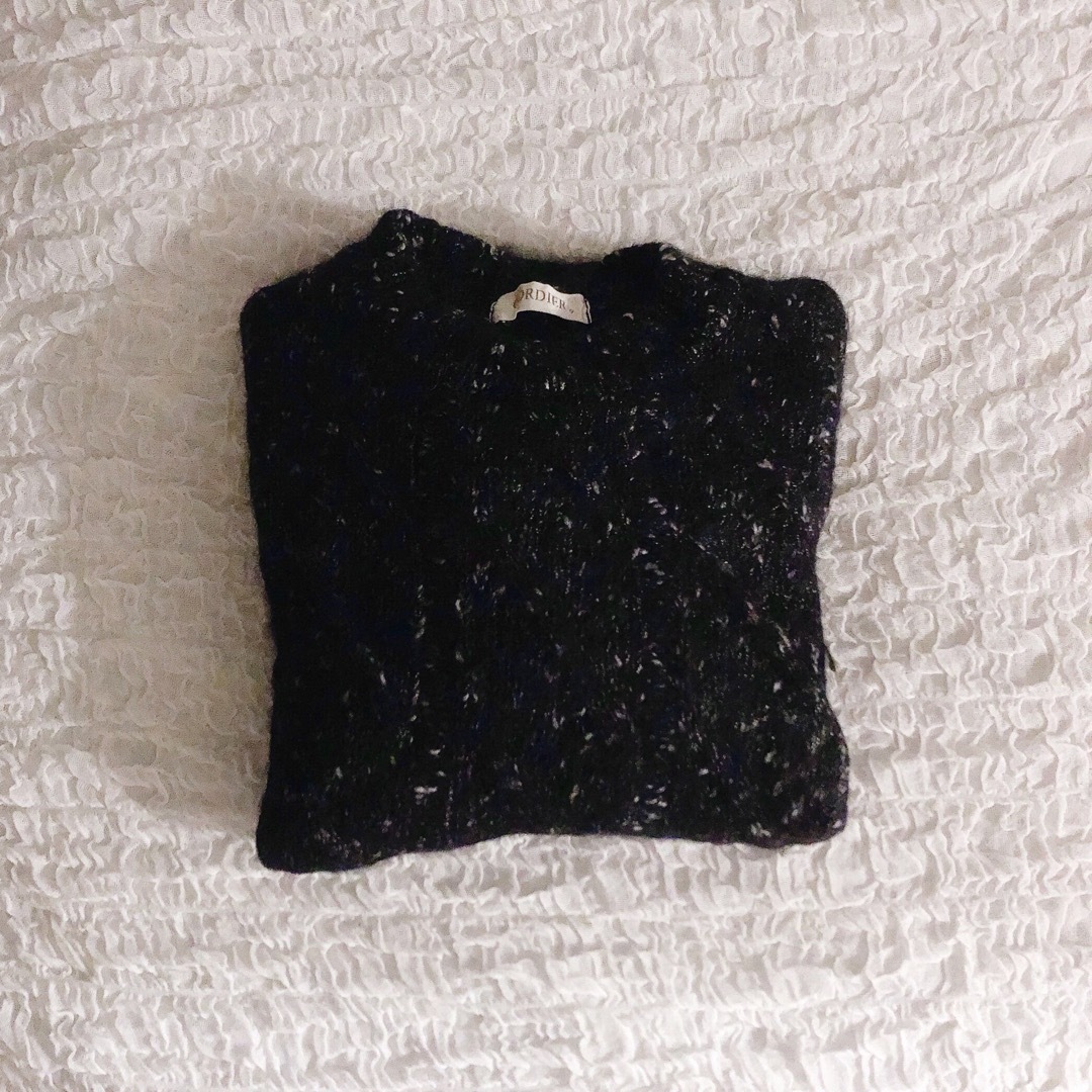 CORDIER(コルディア)のknit/black レディースのトップス(ニット/セーター)の商品写真