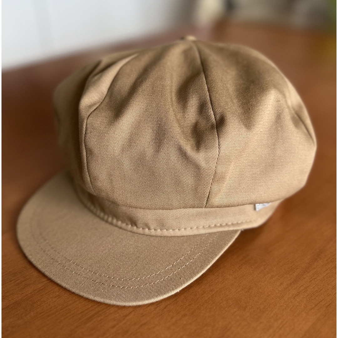 NEW ERA(ニューエラー)の【美品】ニューエラ　キャスケット　カーキM（59cm） レディースの帽子(キャスケット)の商品写真
