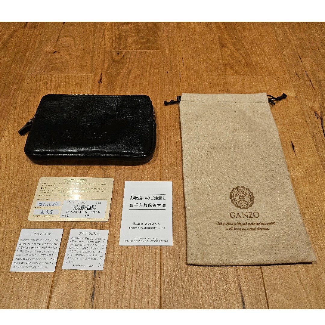 GANZO - GANZO SACCHETTO2 (サケット2)ウォレットポーチの通販 by