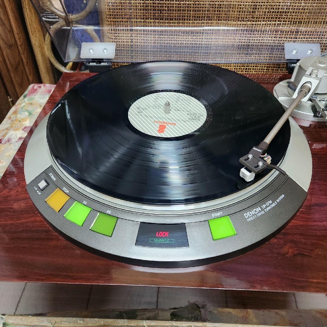 奇跡！レストア超美品！カートリッジ新品DENON レコードプレーヤーDP-57M