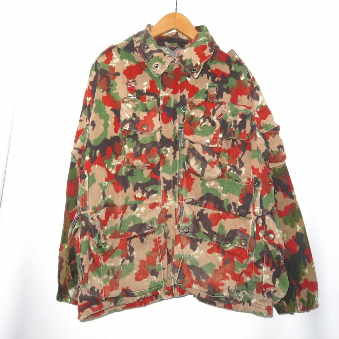 付属品VINTAGE 70s SWISS ARMY CAMOFLAGE PARKA