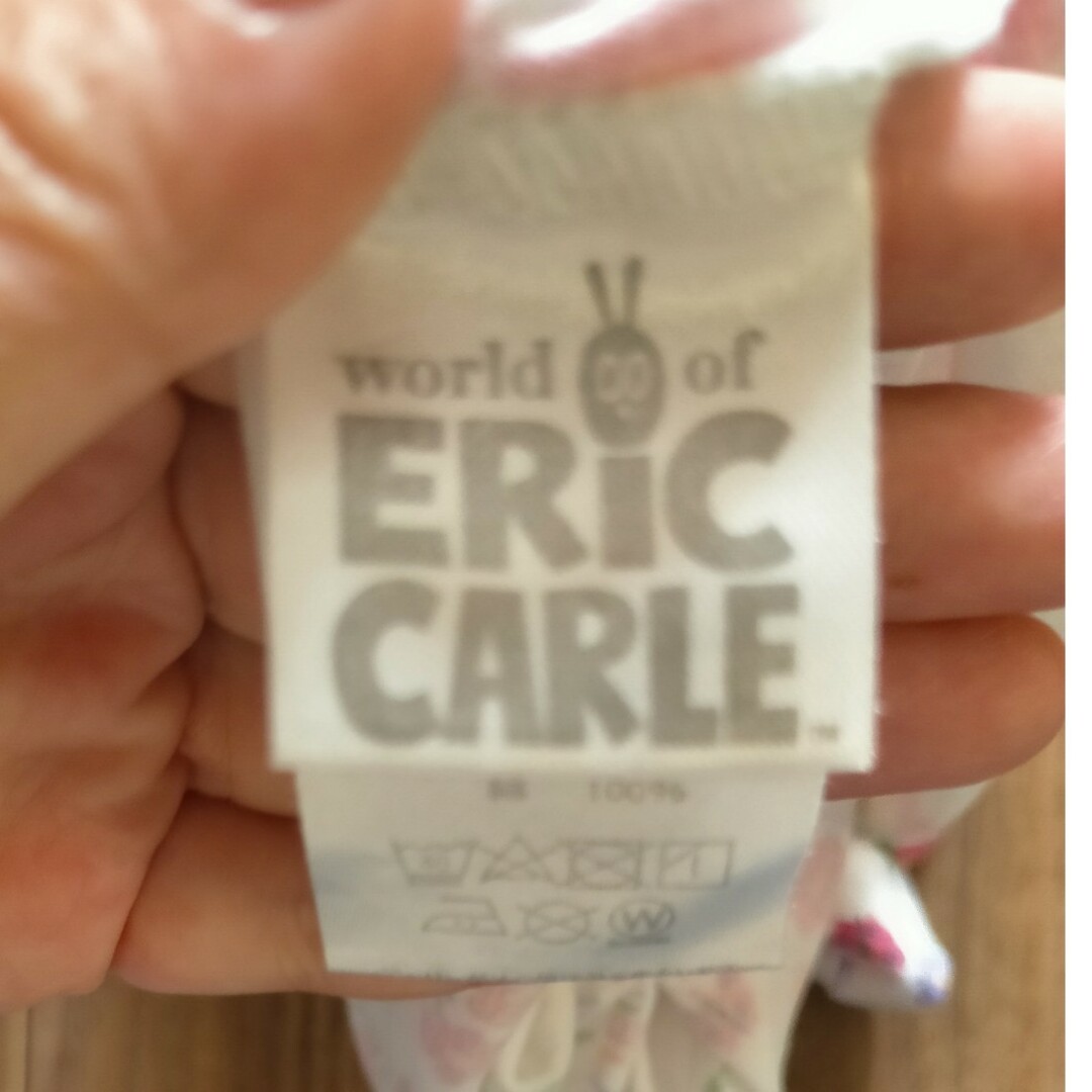 ERIC CARLE(エリックカール)のはらぺこアオムシ ロンパース 半袖 キッズ/ベビー/マタニティのベビー服(~85cm)(ロンパース)の商品写真