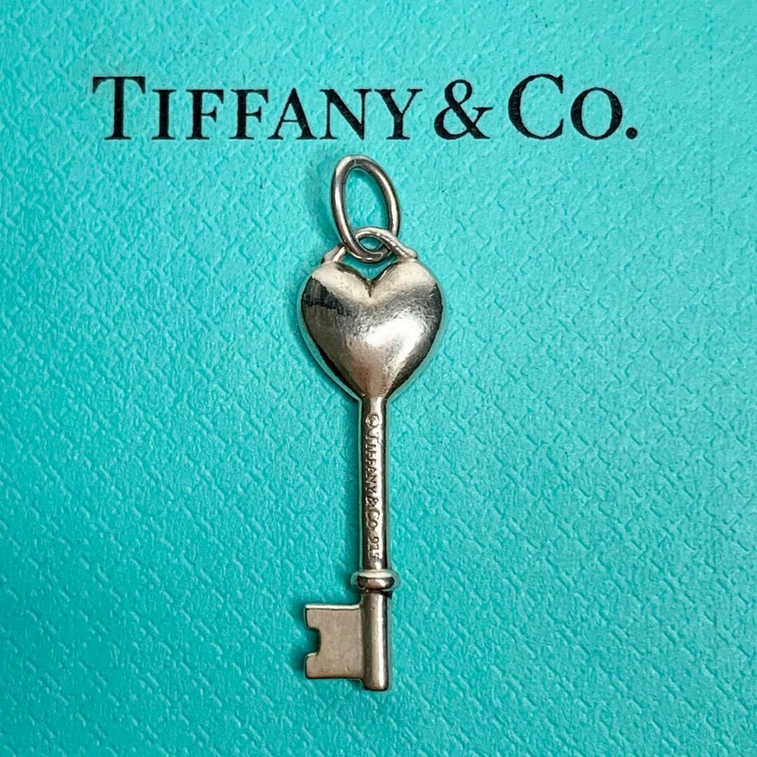 Tiffany  ロック トップ 鍵 ハートキー カデナ シルバー