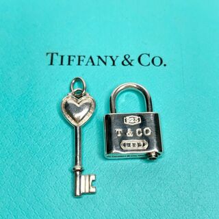 ティファニー(Tiffany & Co.)のTiffany 1837 ロック トップ 鍵 ハートキー カデナ シルバー(チャーム)