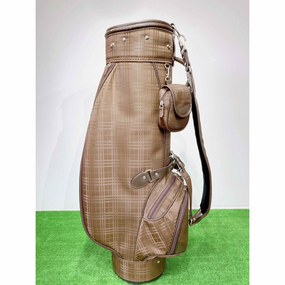 BURBERRY(バーバリー)の☆BURBERRY GOLF☆レディース キャディバッグ バーバリー ゴルフ スポーツ/アウトドアのゴルフ(バッグ)の商品写真