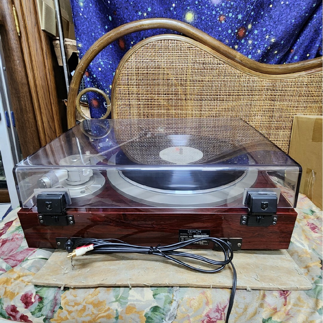 奇跡！レストア超美品！カートリッジ新品DENON レコードプレーヤーDP-57M