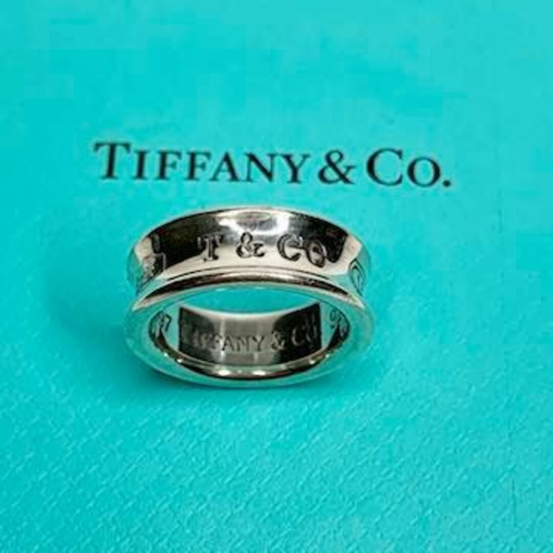 TIFFANY\u0026Co.  ティファニー シルバーリング ナローリング